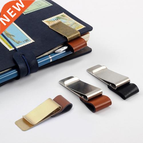 Pen Holder Retro Style Book Clip Journals For Notebook Stain