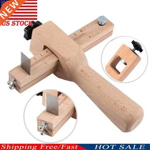 Strip and Tool Wood Leather Craft Adjustable Cutter Strap