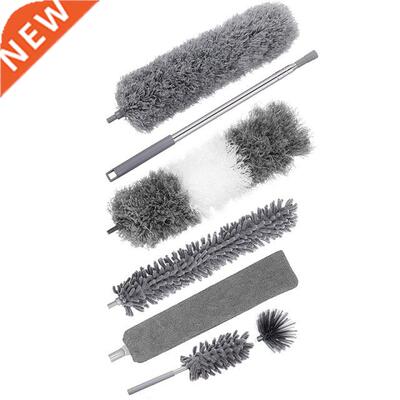 Microfibre Extendable Feather Duster Kit, Dusting Cloth,Wash