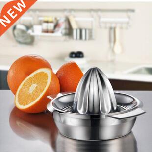 Portable lemon orange manual fruit juicer 304 stainless stee