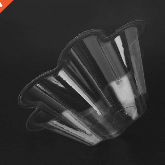 10Pcs Disposable Plastic Transparent Ice Cream Soup Candy Sa