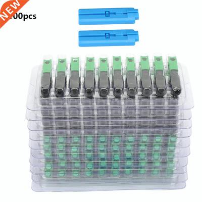 100pcs SC/APC Optc Fber Embedded Quck Assembly Connector