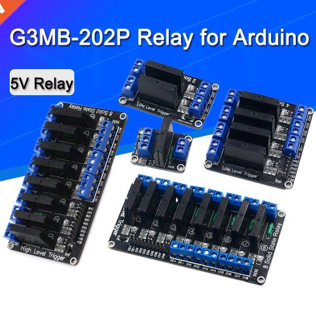 5V 1/2/4/6/8 Channel Solid State Relay Module Hight / Low Le