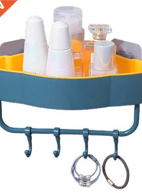 Bathroom Kitchen Storage Rack Organizer Wall Mount Suction C
