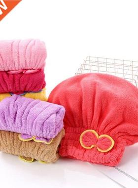 1PC Microfibre Quick Hair Drying Bath Spa Bowknot Wrap Towel