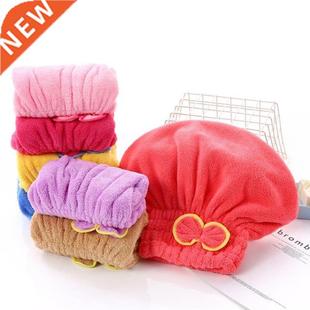 Hair Drying Wrap Microfibre Towel Bowknot Quick Spa 1PC Bath