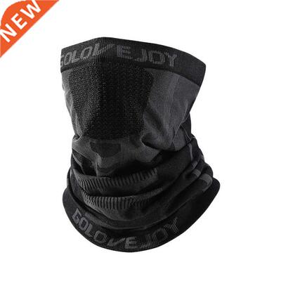 Black Winter Men Bandana Outdoor Windproof Ear Protection Ne