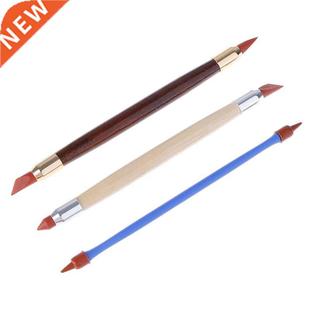 Rubber Shaper Pottery lot Clay head Silicon Double Pcs Pen