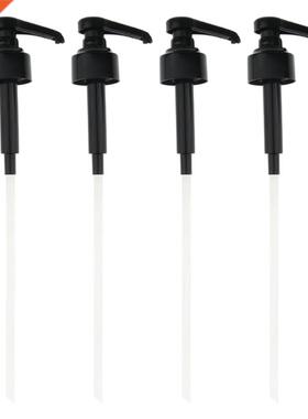 4/5Pcs Coffee 1 Liter Dispenser Syrup Pump Kitchen Black Whi