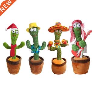 Electronic Singing Dancing Cactus Doll USB Rechargeable Plus