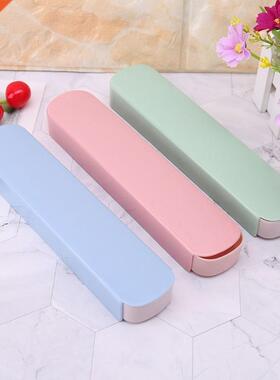Tableware Storage Box Flatware Travel Case For Stationery Ch
