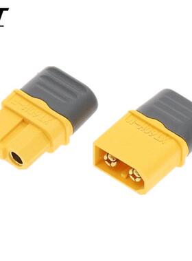 10 x Amass XT60+ Plug Connector With Sheath Housing 5 Male 5