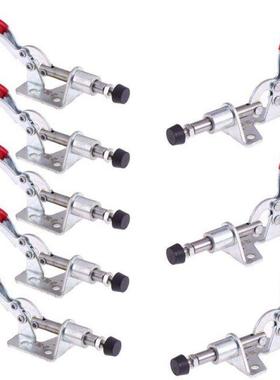 8 Pcs Vertical Toggle Clamp Capacity 99Lbs 16Mm Plunger Stro