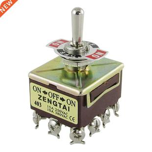 OFF 15A Position 4PDT 380VAC 250VAC ZENGTAI 10A