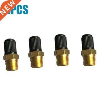 Nickel Compress Air Brass Plated NPT Inch 4Pcs Universal