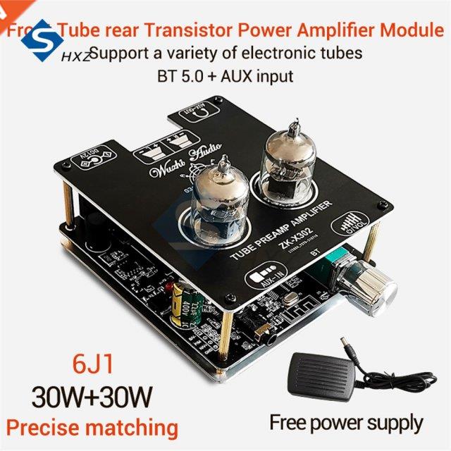 X302 30WX Bluetooth 5.0 Tube Amplfer Power Amplfer Modul