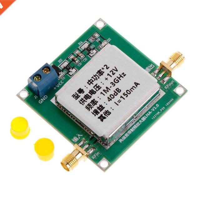 1-3000MHz 3Ghz Gain 40dB LNA RF Broadband Power Amplifier Mo