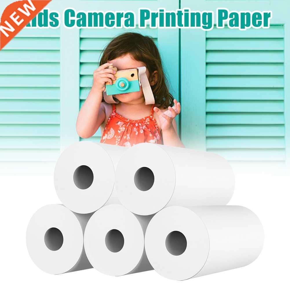 10rolls Photo Accessories Thermal Paper Wood Pulp Kids Camer