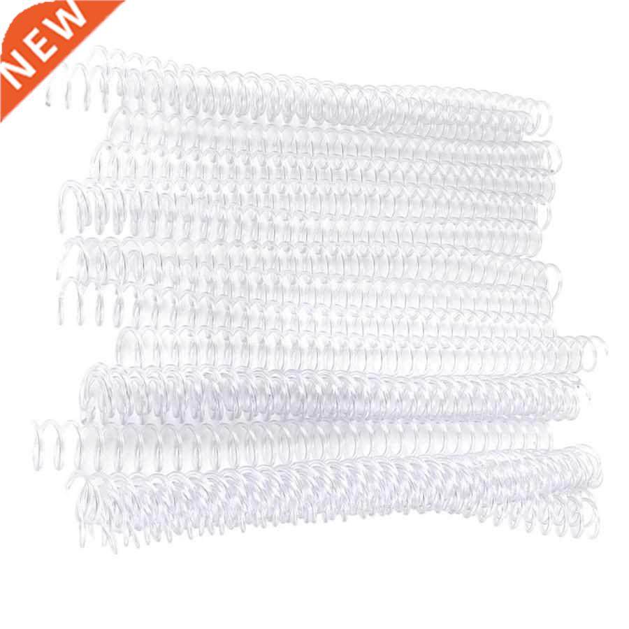 *20pcs 30 Hole Loose-leaf Plastic Binding Ring Spring Spiral