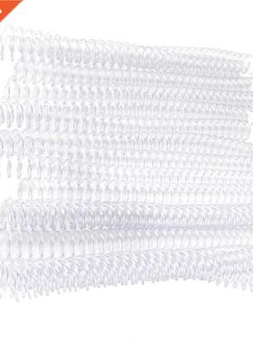 *20pcs 30 Hole Loose-leaf Plastic Binding Ring Spring Spiral