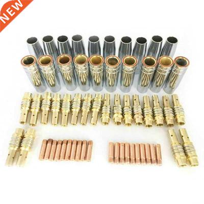 60Pcs Weld 15AK Torch Contact Tip Holder Conical 1.0mm MIG