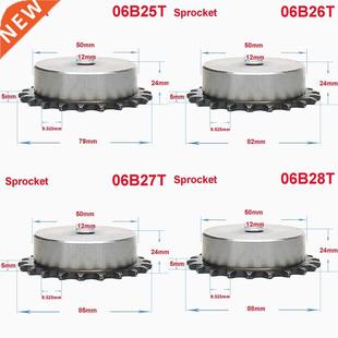 Sprocket Indu Gear Chain Wheel Teeth 06B 1Pcs