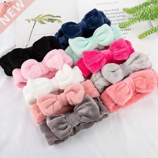 Headband Cross Kont Coral Elastic Soft Hairband Fleece