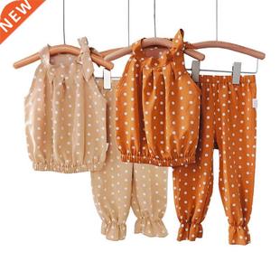 Dot Set Baby Outfits Clothes Polka Suits Girls Summer Kids