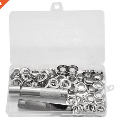 100Pcs Punch Grommets And Tarpaulin Awning Tent Tarp Repair