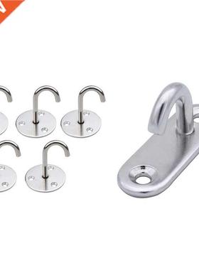5Pack Round Base Ceiling Hook With 6 Pack Ceiling Hooks 5 O