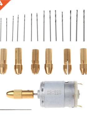 Diy-002-16 ini Electric Hand Drill Sall 12V otor+ 0.8-1.5