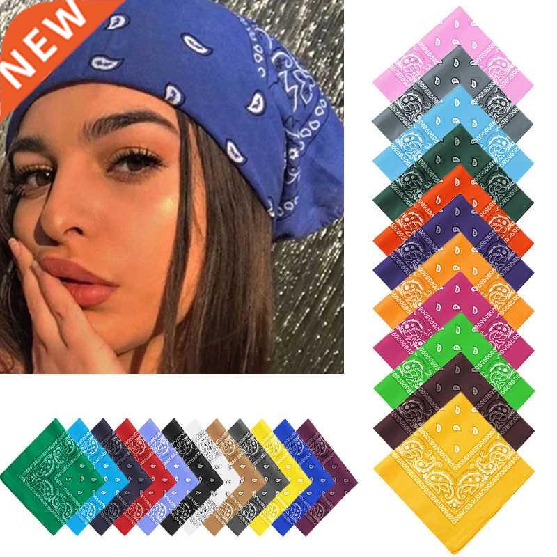 Bandana Unisex Hip Hop Women	s scarves Sports Head Sc