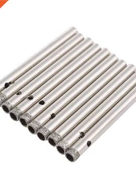 New 10Pcs 5mm 6mm 8mm 10mm 12mm Damond Coated Core Drll B