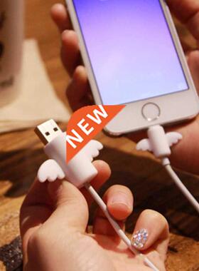 Cute Angel Simple Cable Protector Data Line Protector Sheath