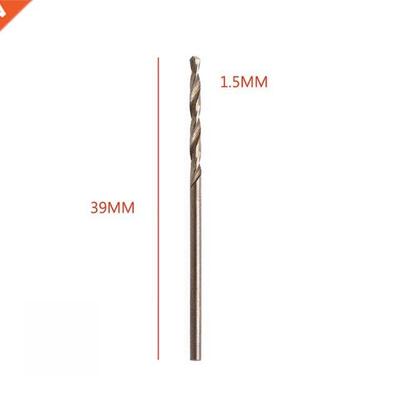 10pcs 1-5mm Cobalt Containing Fried Dough Twist HSS Drill Bi