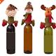 Bottle Xmas Santa Cover Wine Christmas Cap Snowman Champagne