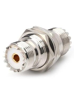 New UHF SO239 Female Nut To Female Jack Nut Panel Mount Adap
