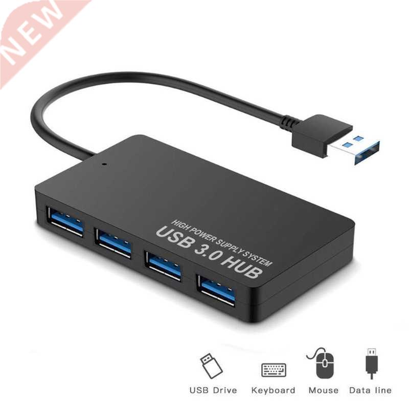 USB HUB .0 Cable Splitter .1 Type C 4 Port Power Adapter L