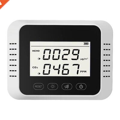 Wall Mount Carbon Doxde Ar Qualty Montor Multpurpose P