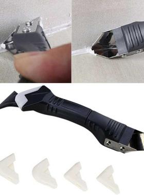 3 In1 Glass Glue Angle Scraper Caulking Tool Shovel Binder M