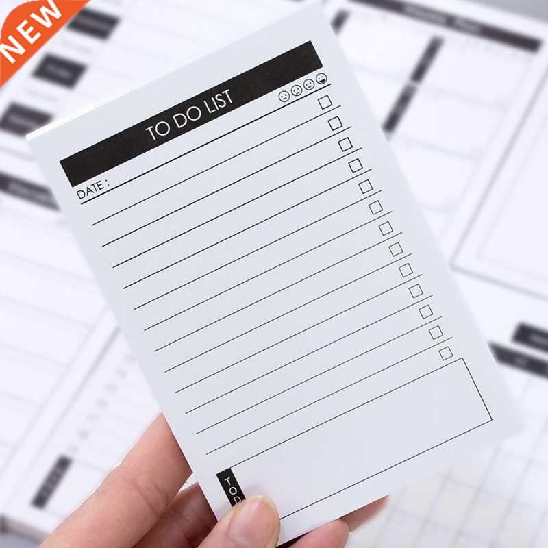 Creative Study&Work Plan Kraft Paper Sticky Notes Post M