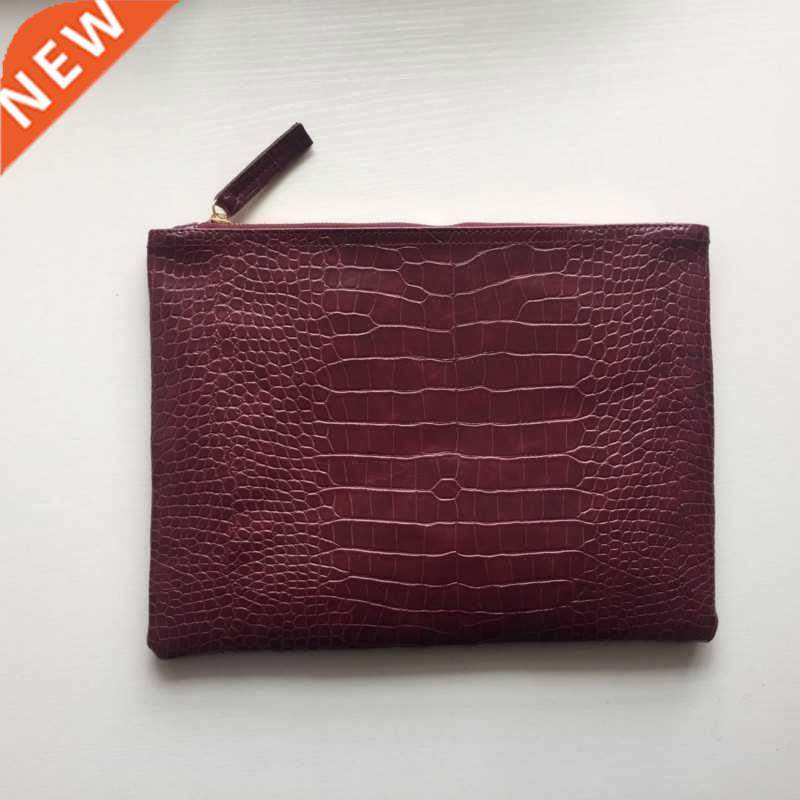 New Fashion Women OL A4 Paper Briefcase Luxury Handbags Env