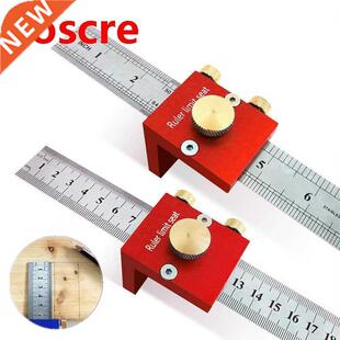 45/90 Degree Angle Scribe Adjustable Line Ruler Multifunctio