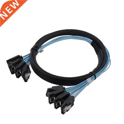 2 Kinds SATA III Cable 12Gbps 7pin Female Straight To Straig