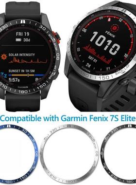 For Garmin Fenix 7 Smart Watch Bezel Ring Styling Frame For