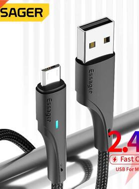 ESSAGER USB C Cable Type C Fast Charging Cable for Xiaomi 11