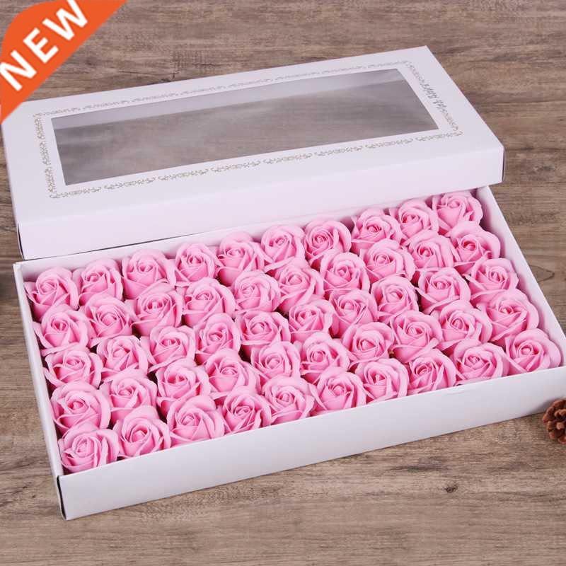 5CM Head Scented Rose Flower Heads,Artificial Soap Flowers B
