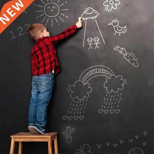 Board Removable PVC Blackboard Mural Chalk Draw Dec Stickers
