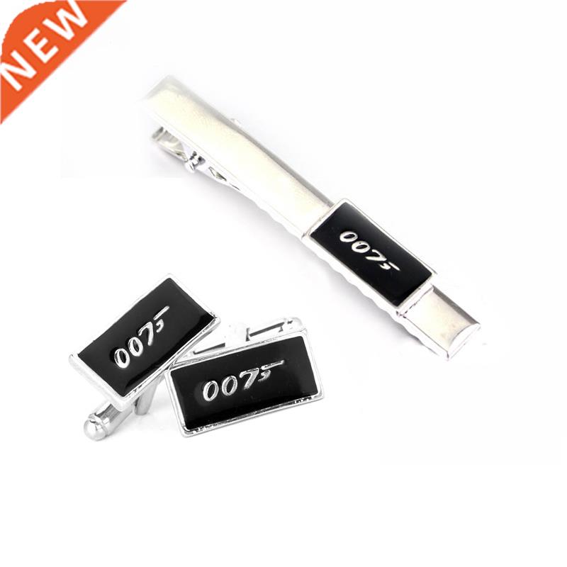 Promotion!! Fashion Novelty 007 Cufflinks James Bond French