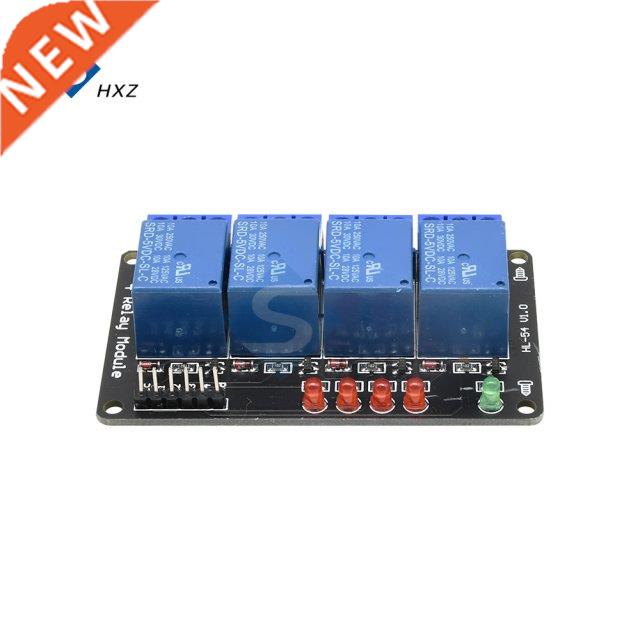 Optocoupler High/Low Level Relay Module 9V DC 4 Channels Rel